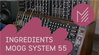 Video thumbnail for Moog System 55 - MESS INGREDIENTS by Melbourne Electronic Sound Studio