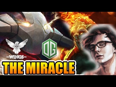 HERE I BRING THE MIRACLE- OG vs Wings TI6 Dota 2