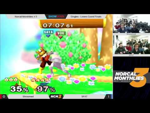 NorCal Monthlies #3 - Shroomed vs SFAT - Loser Grand Finals