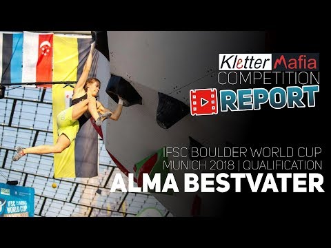 Alma Bestvater – IFSC Boulder World Cup 2018 – Munich