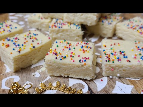 Icing Sugar Barfi ( NO SYRUP) / Trini Barfi - Episode 2200