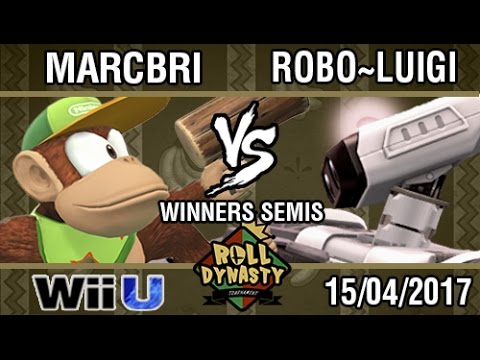 [Roll Dynasty Tournament] Top8 Winners Semis - Marcbri (Diddy) vs Robo~Luigi (ROB)