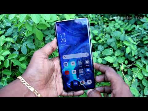 How to set screen lock pattern password in Oppo Reno 4 Pro