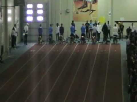 2012 OUA Championships Womens 60m Semi-Finals Heat 2 - 2-25-12