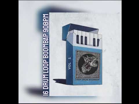 FREE BOOM BAP DRUM LOOP 16 - BOOM BAP STYLE -90BPM free download