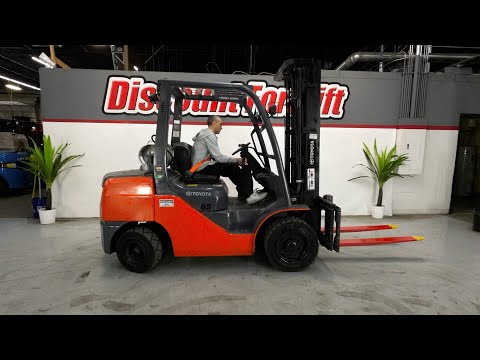 TOYOTA 8 Series 8FGU32 6,500 lb LP(Propane) #1278 - Forklift for Sale