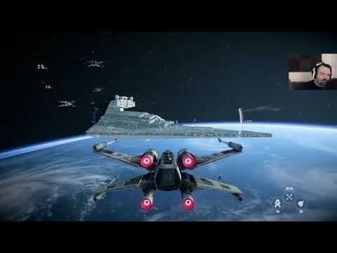 Star Wars Battlefront II Campaign pt12 - From Tie Fighter to X-Wing Pilot