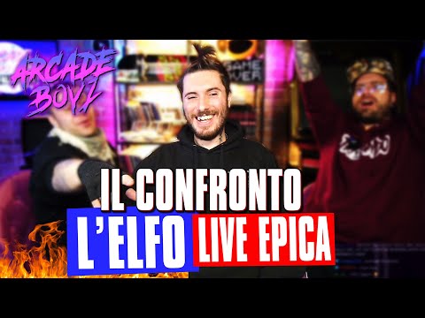 ELFO IN LIVE AL CONFRONTO ( LUCA CI RACCONTA LA SUA DIPENDENZA ) | Arcade Boyz