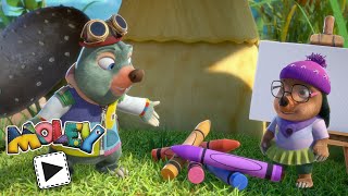 📖✨ Mud Molevelous Mud | Moley | Family Fun Cartoons