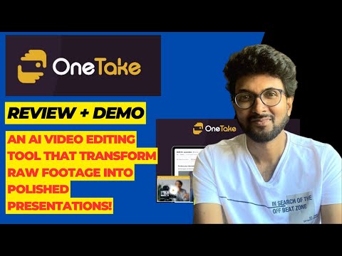 OneTake AI Review + Demo – AI video editor that transforms raw footage into polished presentations!