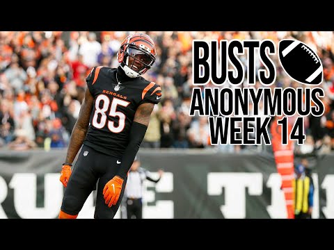 Busts Anonymous Week 14, 2022 - Fantasy Football Busts. Tee Higgins Disappears and RBs Let Us Down