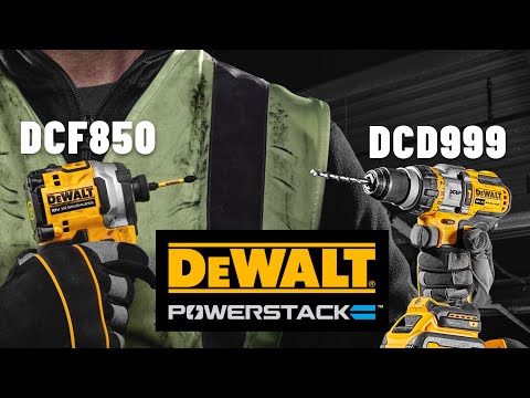 DeWalt 18V Brushless Twin Pack with Power Stack Batteries! *Features*