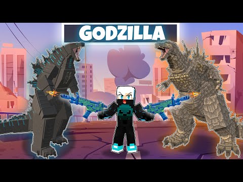 Godzilla Family Adopts HK Frost in Minecraft