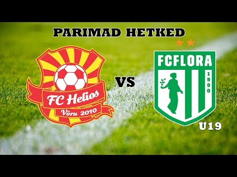 Võru FC Helios vs Tallinna FC Flora U19 8-0 Parimad hetked (09.07.2018)