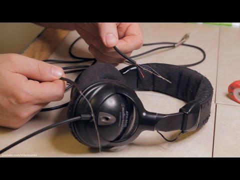 How to Solder Headphone Cords Back Together