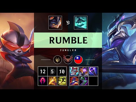 Rumble Jungle vs Hecarim - TW Grandmaster Patch 25.13