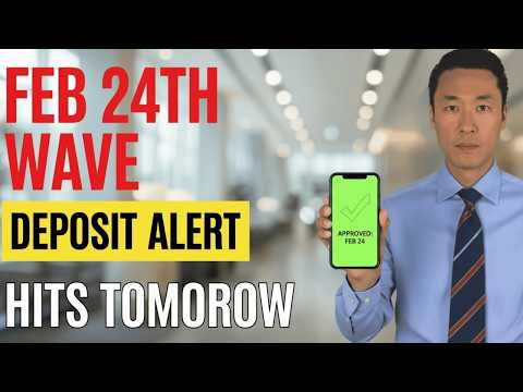 IT’S OFFICIAL: The IRS Just Confirmed The February 24th Wave. (Direct Deposit Alert)