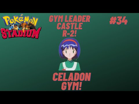 Pokemon Stadium- Gym Leader Castle(R-2)- Celadon Gym- Episode 34 (Rentals Only)