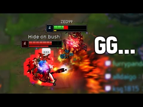 Zed99 vs 페이커 제우스 구마유시.........