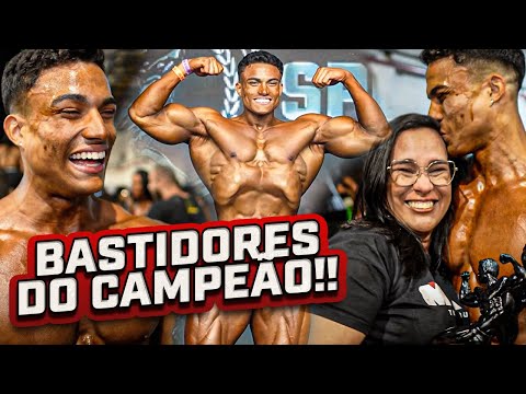 JOÃO MARQUES IS CHAMPION AT ARNOLD BRASIL AND MEETS HIS MOTHER (EXCITING!!)