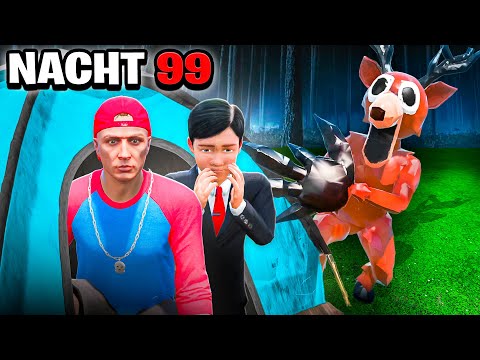 99 NÄCHTE im WALD mit KLEINER BRUDER in GTA 5 RP!