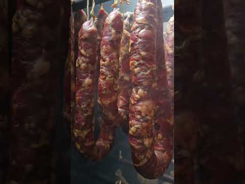 Kiełbasa dojrzewająca - palcówka z karczku.