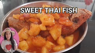 HOW TO COOK MY SWEET THAI FISH /MY OWN RECIPE#asmr #trending @Aloverblogsg