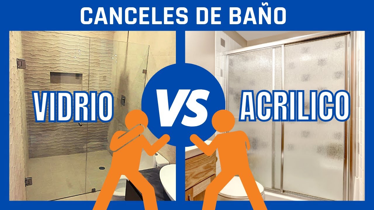 🥊💥 Canceles De Baño de VIDRIO VS Cancel Para Baño de ALUMINIO 💪🥊 CUAL GANA 🏆🥇🥈