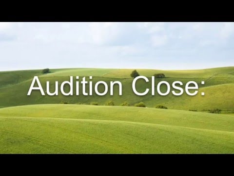Audition Reminder
