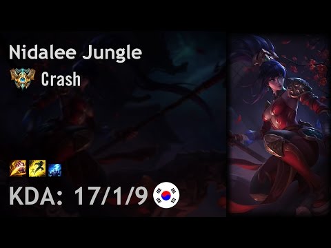 Nidalee Jungle vs Graves - Crash - KR Challenger Patch 7.8