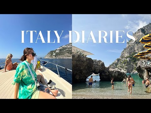 Italy Diaries | Sorrento | Day trip to Positano, Amalfi Coast & Capri from Sorrento!