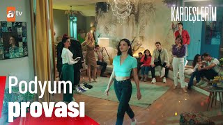 Gençler podyum için hazırlanıyor🤩 - Kardeşlerim 90. Bölüm