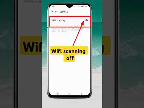 Wifi scanning off  | how to off wifi scanning #shorts #wifiscanningoff #scanning #scanningoff
