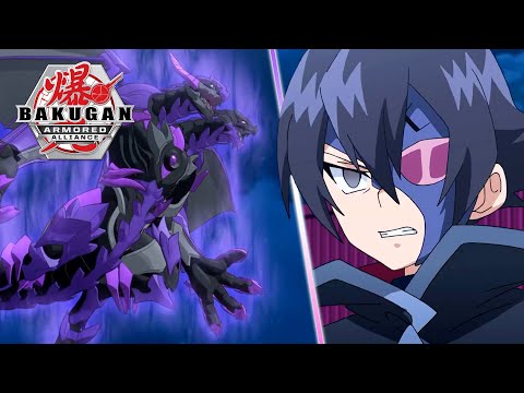 Bakugan Hydranoid X Krakelios Battle Vs Nillious X Eenoch Bakugan | Bakugan Armored Alliance
