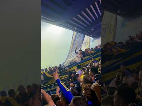 "Está es tu hinchada que te va a alentar! #cabj #boca #bocajuniors #bombonera" Barra: La 12 &bull; Club: Boca Juniors