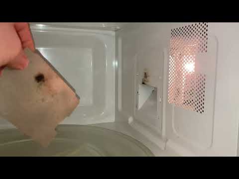 Why is my microwave sparking and arcing? Fix it for $5.