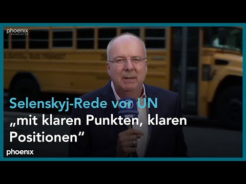 Heribert Roth zur Selenskyj-Rede bei UN-Generalversammlung am 19.09.23