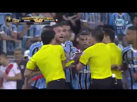 Así se vivió el penal agonico que le dio el triunfo a River Plate frente Gremios