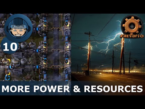 MORE POWER & RESOURCES - Step 10: Factorio Megabase (Step-By-Step)