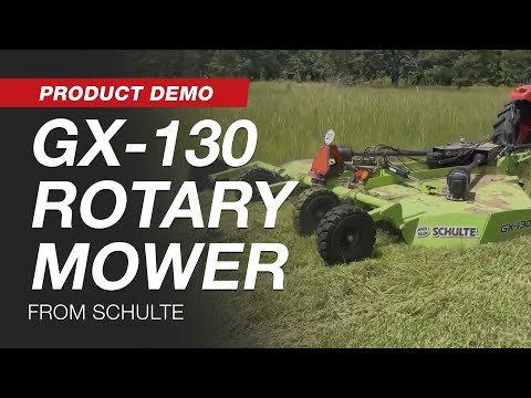 Schulte GX-130 Rotary Mower | Product Demo | Flaman Agriculture