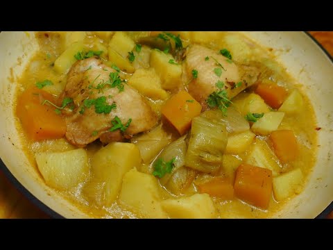 White Chicken Stew ( French Inspired )