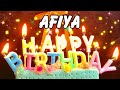 Happy Birthday Afiya | May your Birthday be Merry and Wonderful Afiya