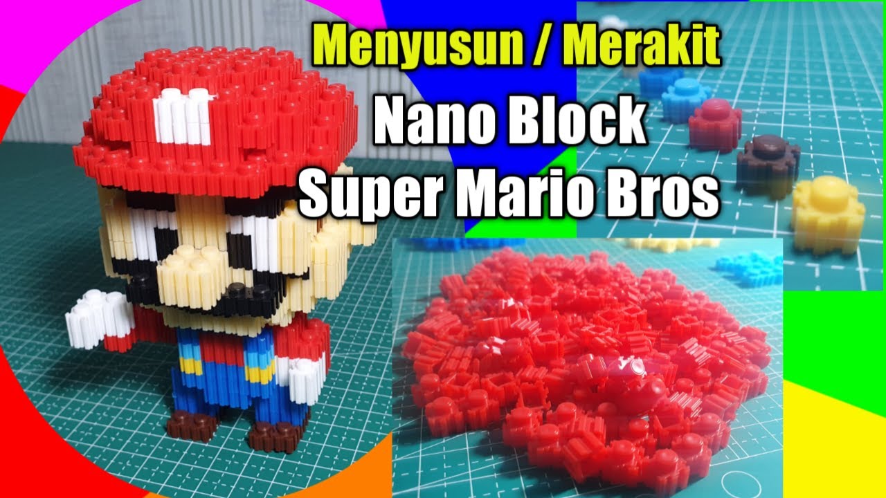 Watch Merakit / Menyusun - Nano Block Stitch || Super Mario Bross || Bricks education Nano Block Now Merakit / Menyusun - Nano Block Stitch || Super Mario Bross || Bricks education Nano Block
