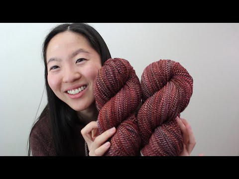 arieknits Ep. 81 - My First Combo Spin 3 ply + Another Gift Knit Cast On!