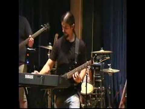 Mike Walsh Playing Giano, Guitar & Piano Shredding At The Same Time 2005