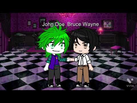 Bruce Wayne and John Doe just hugging