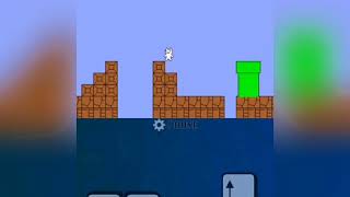 神回避あり！【しょぼんのアクション】話題になった無料ゲームをやってみた。『ステージ１－１』