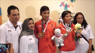 Anggota TNI Berhasil Sumbangkan Emas Cobor Karate di Ajang Asian Games 2018