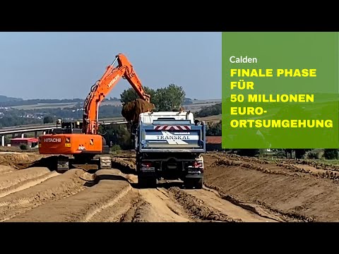 Ortsumgehung Calden: Finale Bauphase hat begonnen
