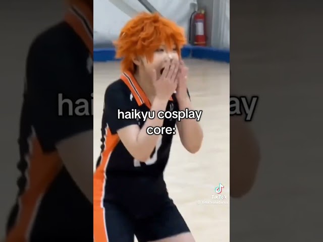 Vídeo relacionado con Uniforme del equipo de Karasuno High School Anime Cosplay Hinata Shoyo Vestido de voleibol Jersey de algodón, Negro , M
